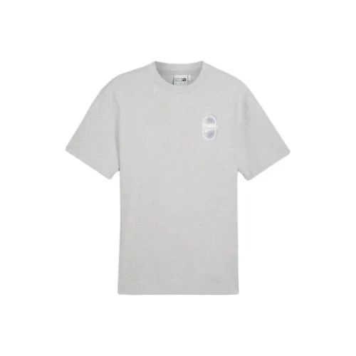 PUMA Светло-серый Унисекс Футболка