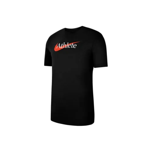 Nike Мужские черные футболки