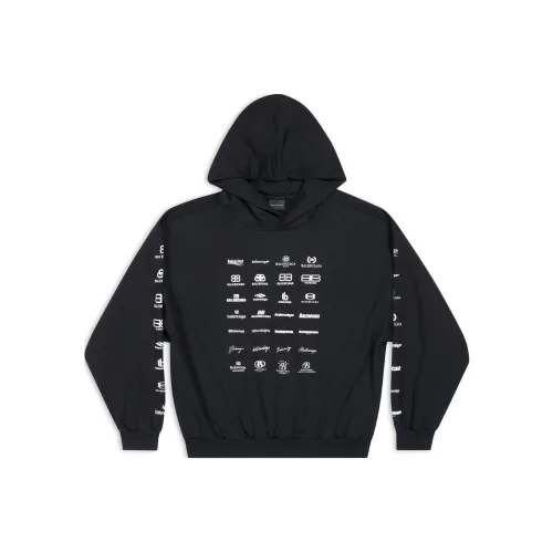 BALENCIAGA Черный Унисекс Свитшоты