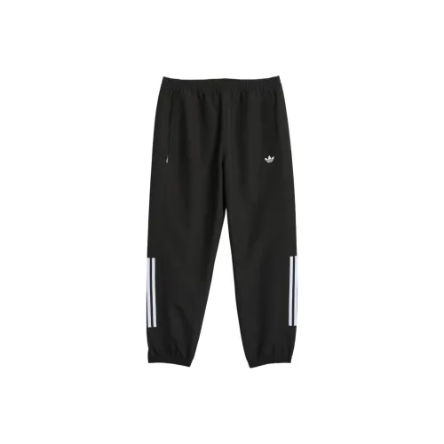 Adidas Originals Скейтбординг Вязаные Тренировочные Штаны Мужские Черные Белые
