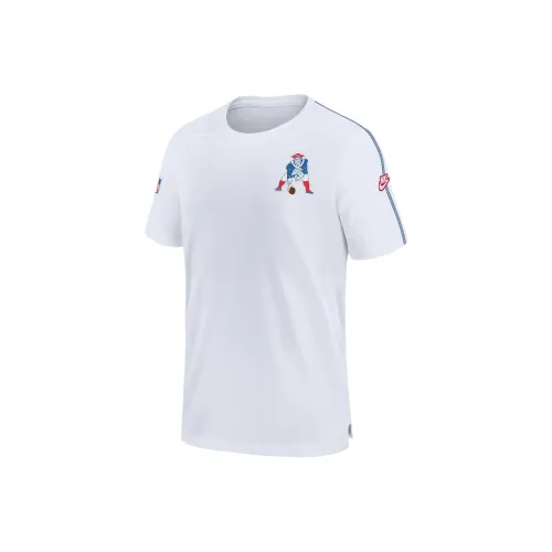 nike NFLDri Форма FW24 New England Patriots Sideline COACH T Рубашка Мужская Белая