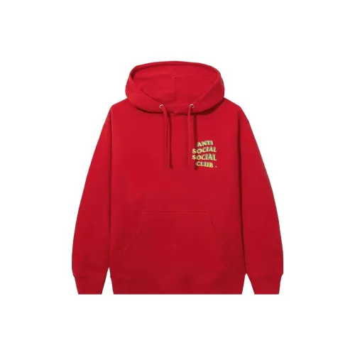 ANTI SOCIAL SOCIAL CLUB Красный Мужской Свитшот