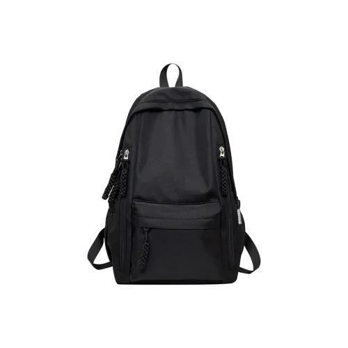 Single Warehouse Нейлон Рюкзак Унисекс Черный Розовый Бургунди Светло-Желтый