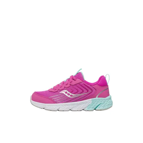 Saucony Wind 3,0 Детская беговая обувь Низкий топ Розовый Kids