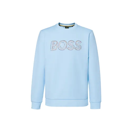 Hugo Boss Светло-Синие Мужские Толстовки