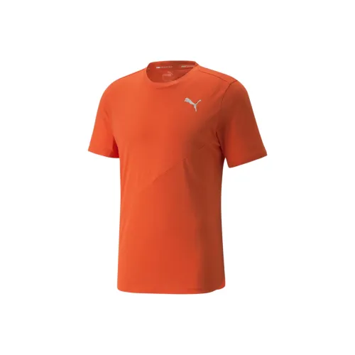PUMA T-Shirt Мужская Вишня Томат Красный