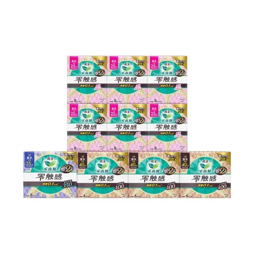 Laurier ZERO Touch Comfort Day And Ночная Комбинация Гигиенические прокладки