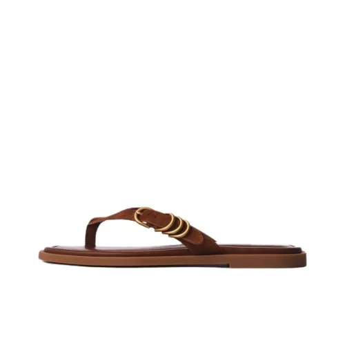 RAG BONE Шлепанцы Женские Коричневый