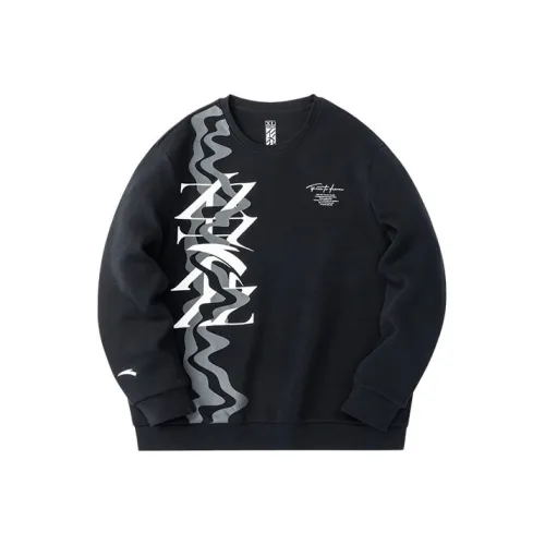 Anta Basketball Collection Мужские Черные Толстовки