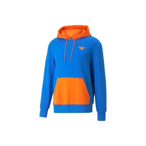 PUMA Melo Colorblock Синий Мужской Свитшот