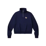 Женский укороченный темно-синий