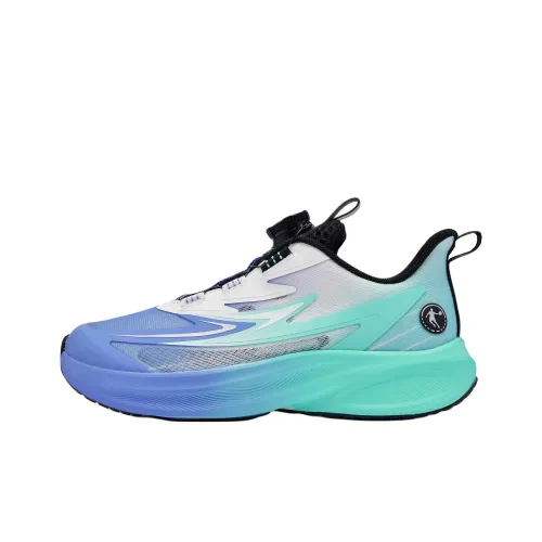 QIAODAN Speed Детская беговая обувь Низкий топ Бирюзовый Унисекс