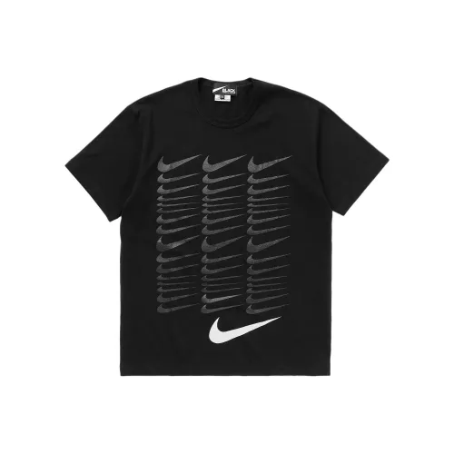 nike x Comme des Garçons Black FW24 T Рубашка Мужская Черная