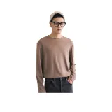 Песочный, круглый вырез