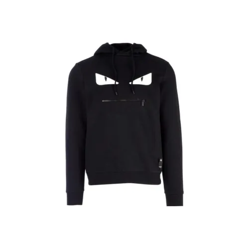 Fendi Черные Мужские Свитшоты