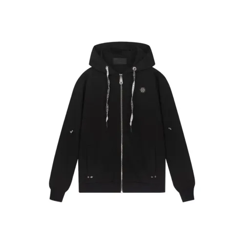 PHILIPP PLEIN Мужские черные свитшоты