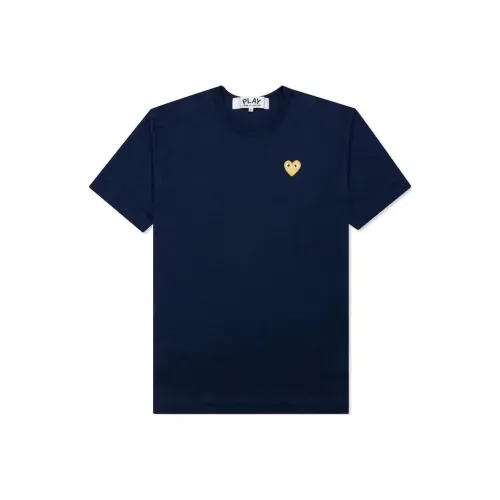 CDG Play T-Shirt Мужской Морской Синий