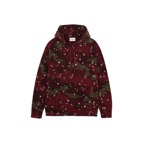 Maison Kitsune Бургундский Унисекс Толстовки