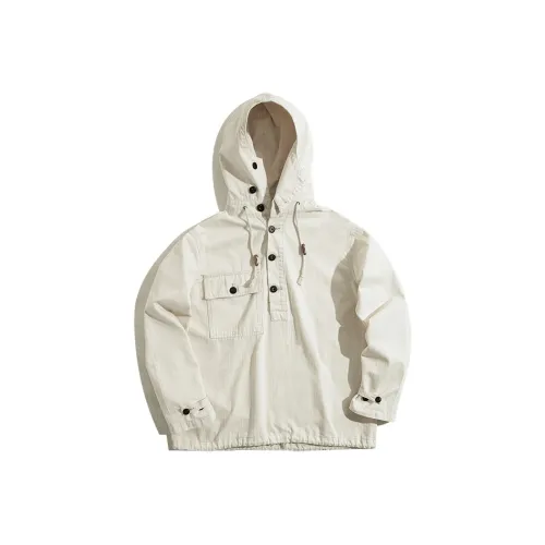 MADEN Экрю Мужские Толстовки