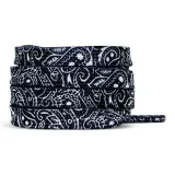 Черный, подошва, пэчворк, пайсли, шнурки, 1 упаковка