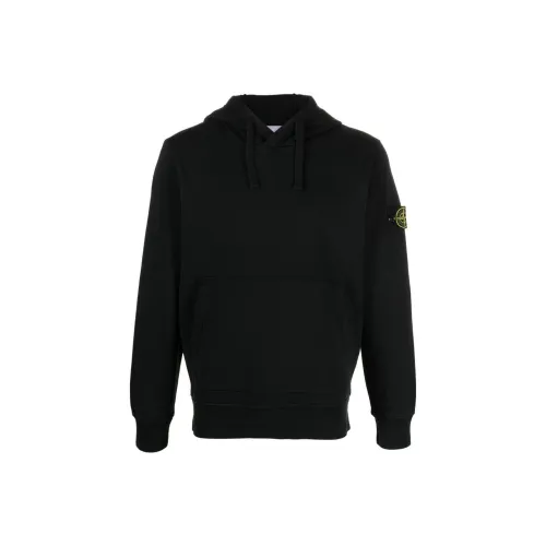 STONE ISLAND Свитшот Мужской Черный