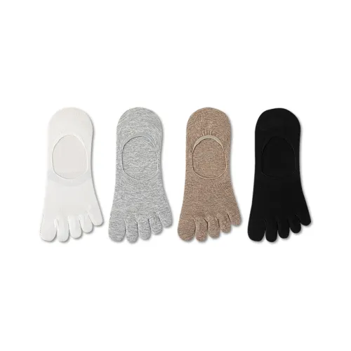 AUGUST No Show Носки Мужские упаковка из 4 пар