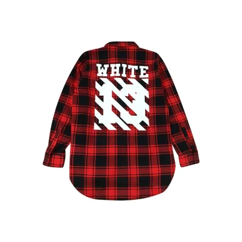 Off Белая Унисекс Рубашка