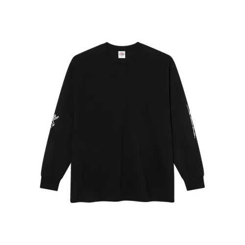 POLAR SKATE CO Sad AT TIMES LS Tee T Рубашка Унисекс Черный