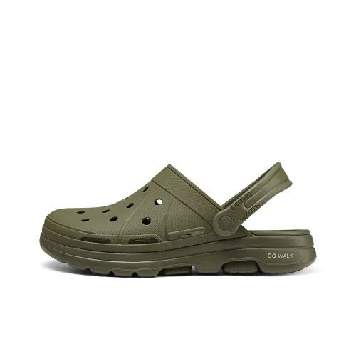 Skechers Go Walk 5 Foamies Legendary Сабо Мужской Зеленый