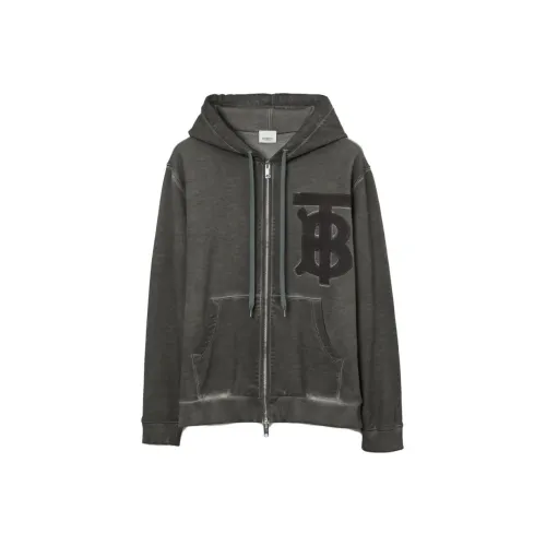 Burberry SS23 Толстовка Мужской Угольный Серый