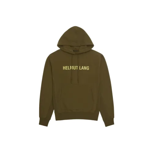 Helmut Lang Olive Men's Sweatshirts  
Helmut Lang Оливковые Мужские Толстовки