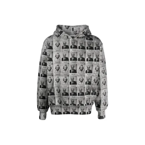 PLEASURES совместный бренд Серый Мужской Свитшот