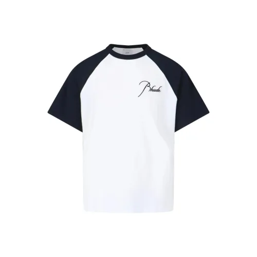 RHUDE Белая Мужская T-Рубашка