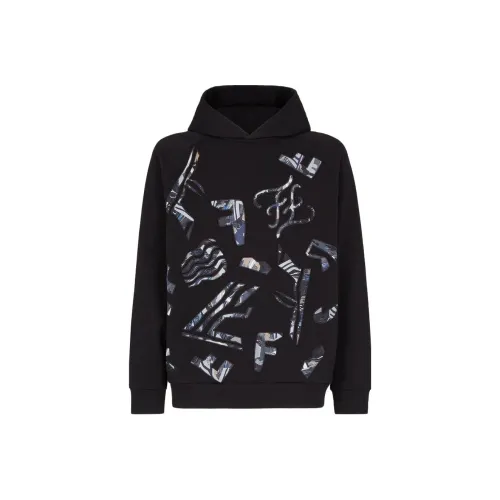 Fendi Черные Мужские Свитшоты