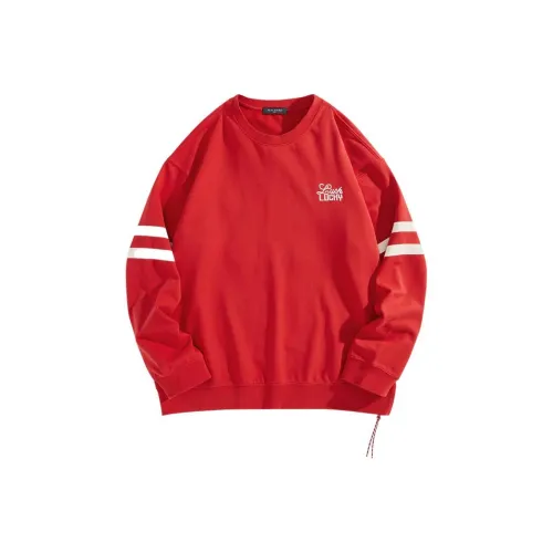 PEACEBIRD MEN CNY Pixel Series Толстовка Мужской Красный