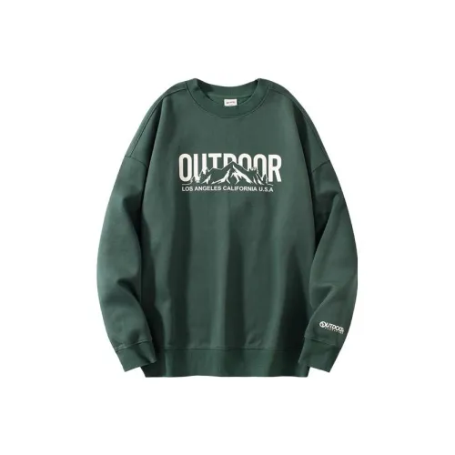 OUTDOOR PRODUCTS Кустарниковый зеленый Мужские Свитшоты