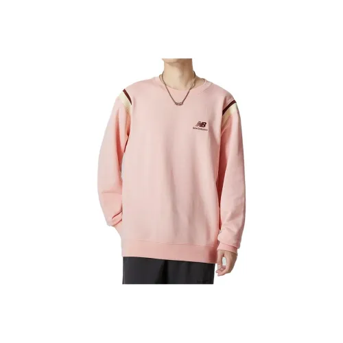 New Balance Розовый Мужской Свитшот