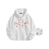 Белый и красный [утолщенный с флисовой подкладкой]