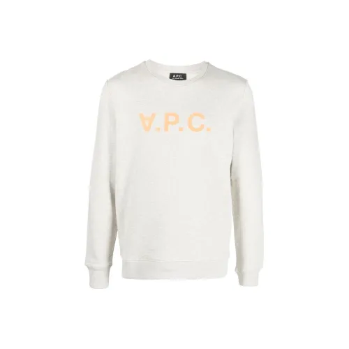A.P.C. Joint Paragraph Светлый Бежевый Мужские Толстовки