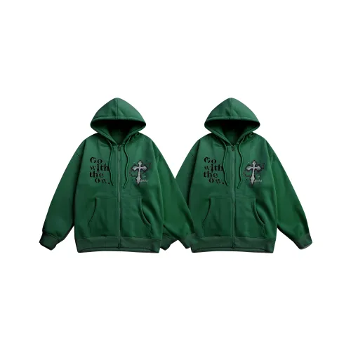 Guuka 2 шт. Темно-зеленый Унисекс Свитшоты