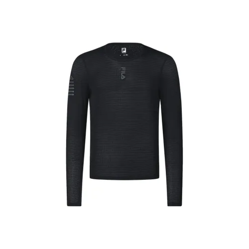 FILA Мужские черные футболки