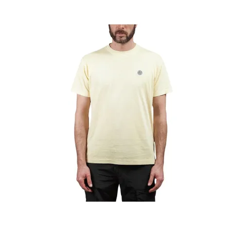STONE ISLAND Рубашка Мужская Желтая