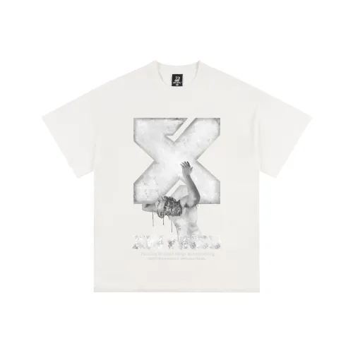 XINYINSU Белая унисекс футболка