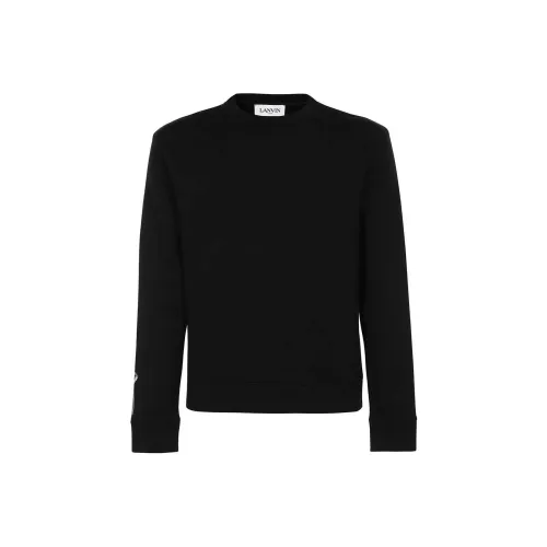 Lanvin Черные Мужские Свитшоты