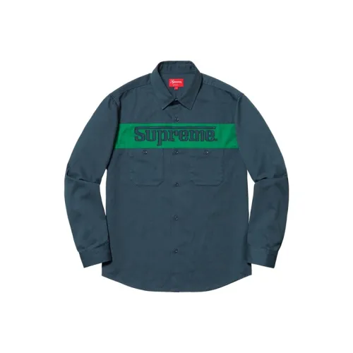 Supreme SS19 Унисекс Рубашки