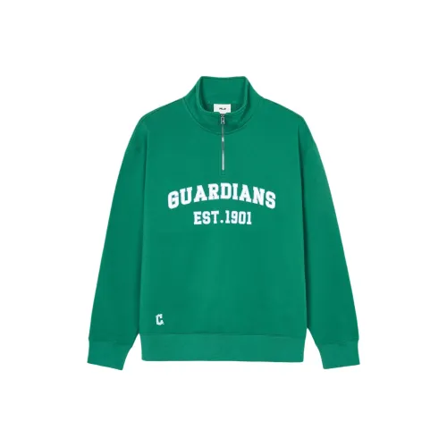 MLB Base Logo SS24 Cleveland Guardians Толстовка Унисекс Зеленый