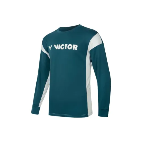 VICTOR Чернильно-синий Унисекс Футболка