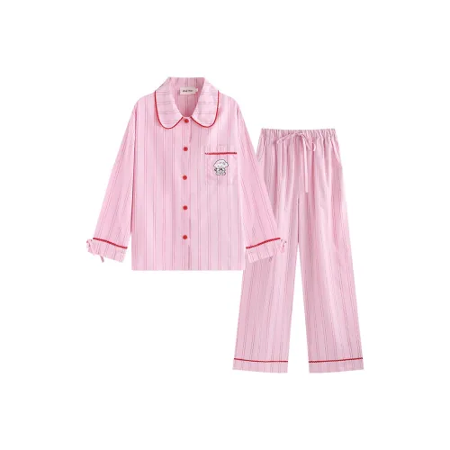 Wabi Town Пижамный комплект женский розовый