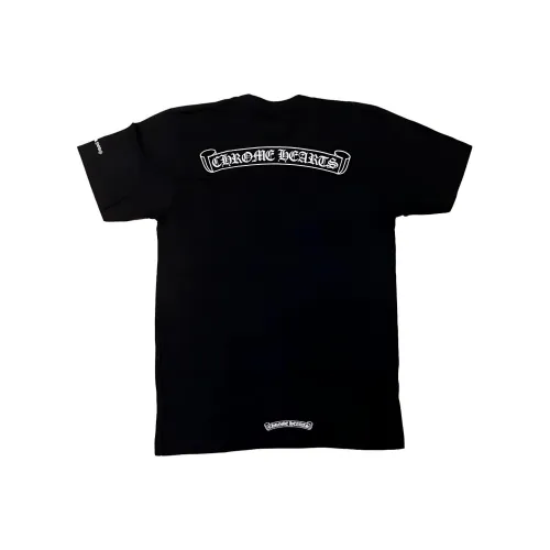 Chrome Hearts Мужские черные футболки