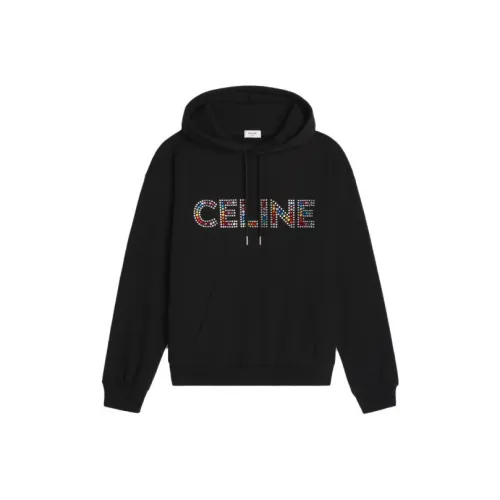 CELINE SS23 Свитшот Мужской Черный